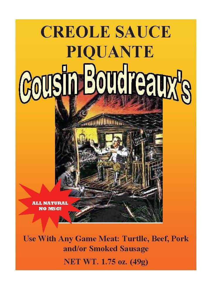 Cousin Boudreaux's Creole Sauce Piquante - Cousin Boudreaux's - 1
