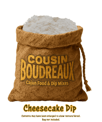 Cousin Boudreaux's Creole Cream Cheese Cake Dip