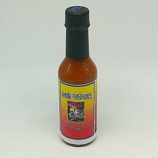 Cousin Boudreaux's Habanero Garlic Pepper Sauce