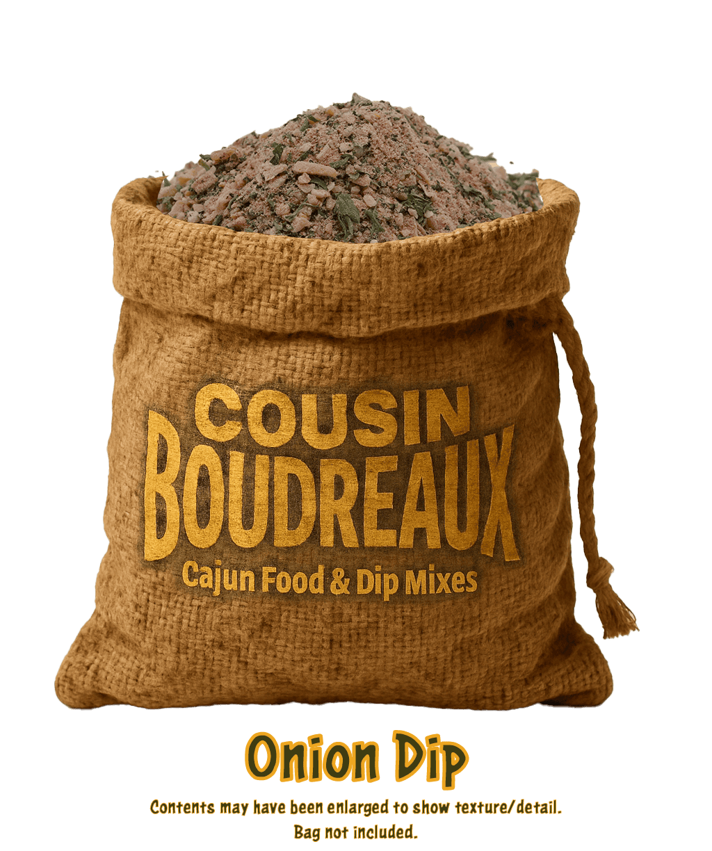 Cousin Boudreaux's Cajun Onion Dip Mix