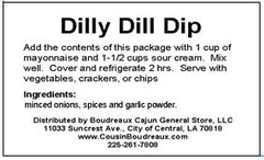 Cousin Boudreaux's Dilly Dill Dip