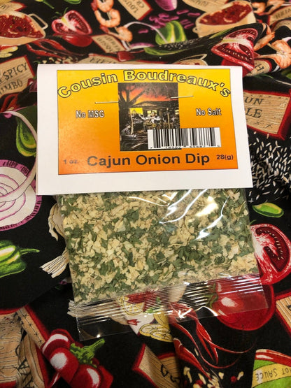 Cousin Boudreaux's Cajun Onion Dip Mix